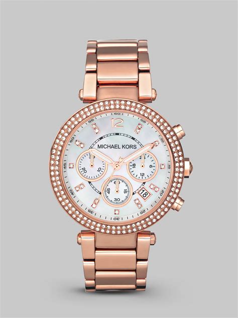 Mother of Pearl Michael Kors Watches 